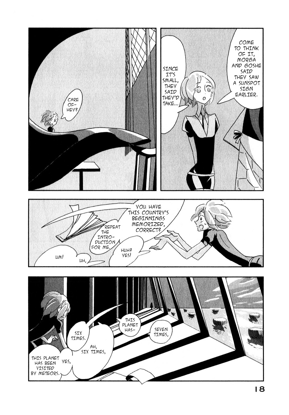 Houseki no Kuni Chapter 1 page 20 - Chapter 1 : Phosphophyllite (original version of translation)