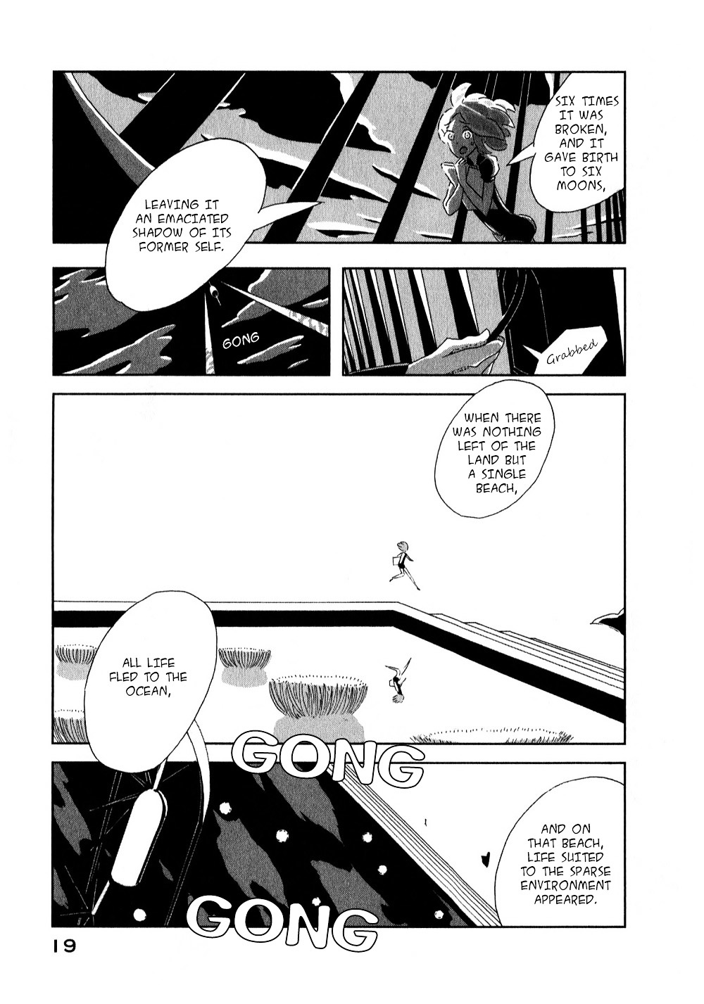 Houseki no Kuni Chapter 1 page 21 - Chapter 1 : Phosphophyllite (original version of translation)