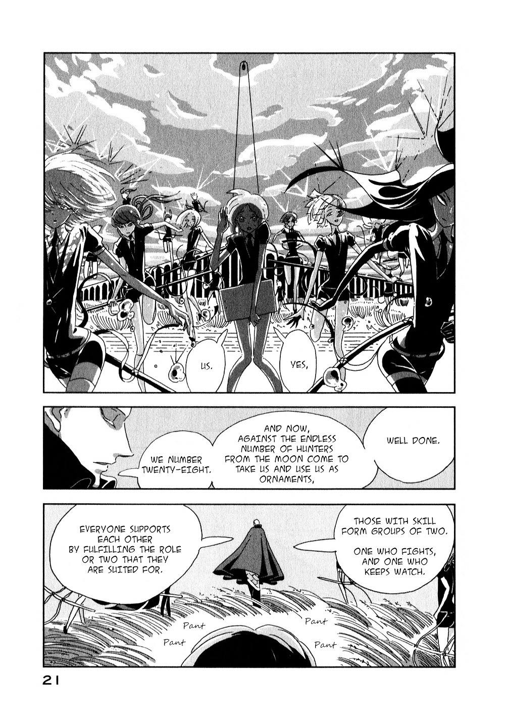 Houseki no Kuni Chapter 1 page 23 - Chapter 1 : Phosphophyllite (original version of translation)