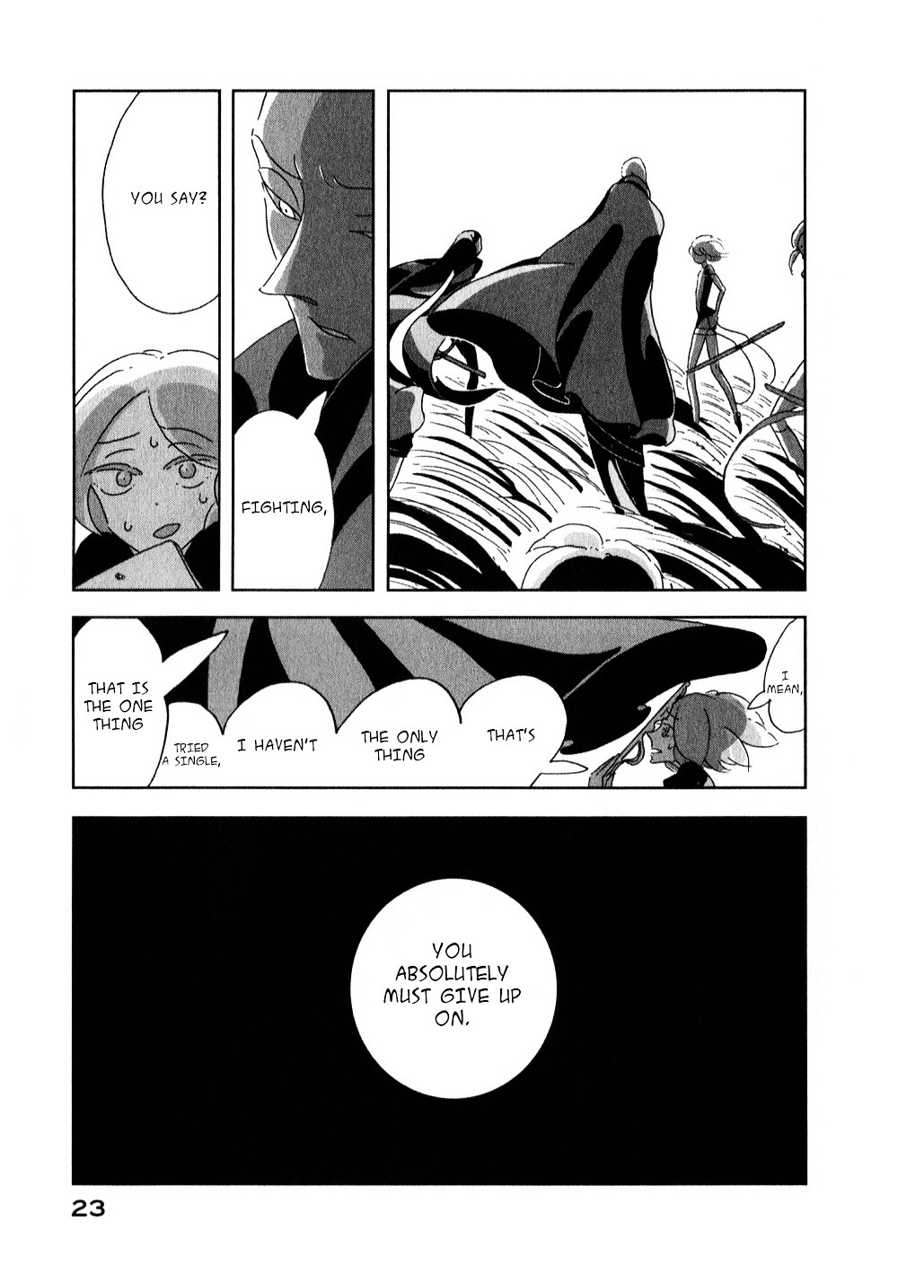 Houseki no Kuni Chapter 1 page 25 - Chapter 1 : Phosphophyllite (original version of translation)