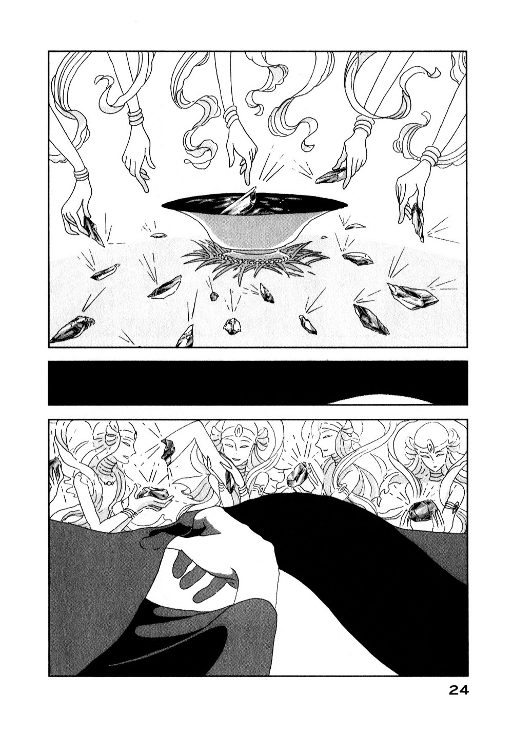 Houseki no Kuni Chapter 1 page 26 - Chapter 1 : Phosphophyllite (original version of translation)