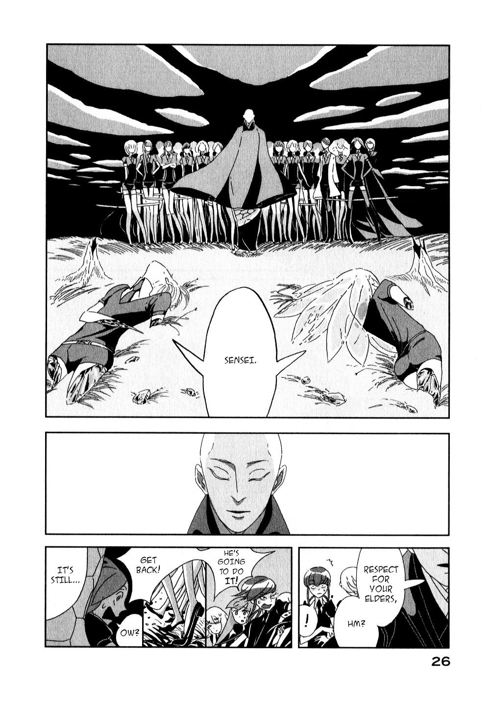 Houseki no Kuni Chapter 1 page 28 - Chapter 1 : Phosphophyllite (original version of translation)