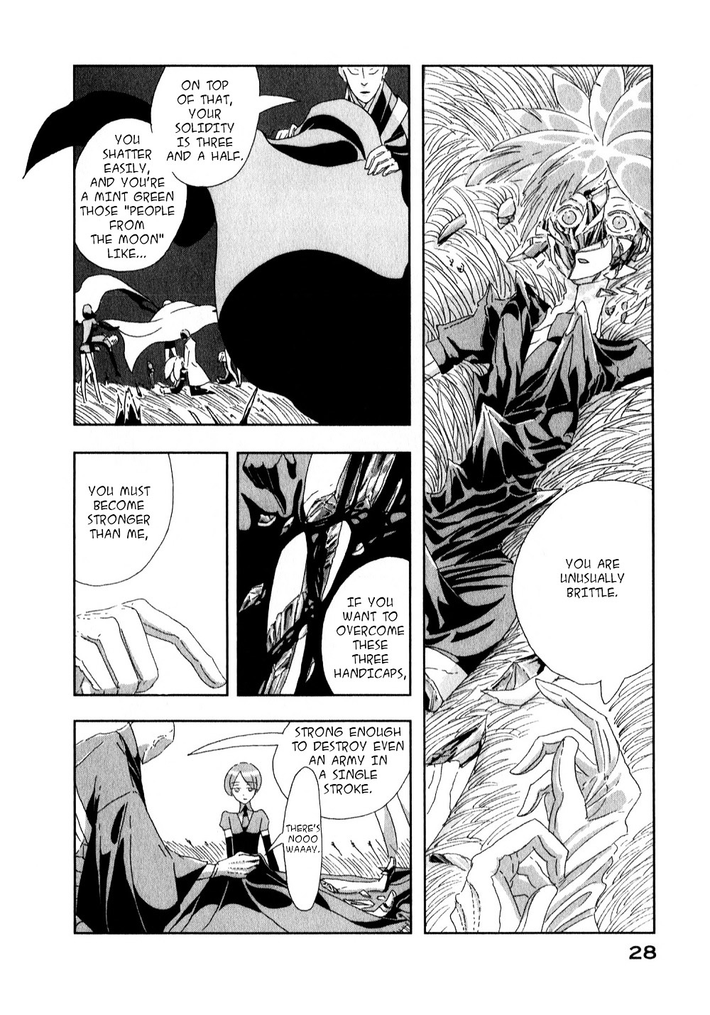 Houseki no Kuni Chapter 1 page 30 - Chapter 1 : Phosphophyllite (original version of translation)