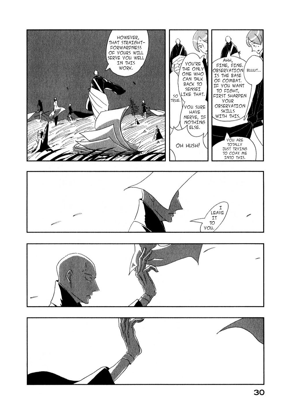 Houseki no Kuni Chapter 1 page 32 - Chapter 1 : Phosphophyllite (original version of translation)