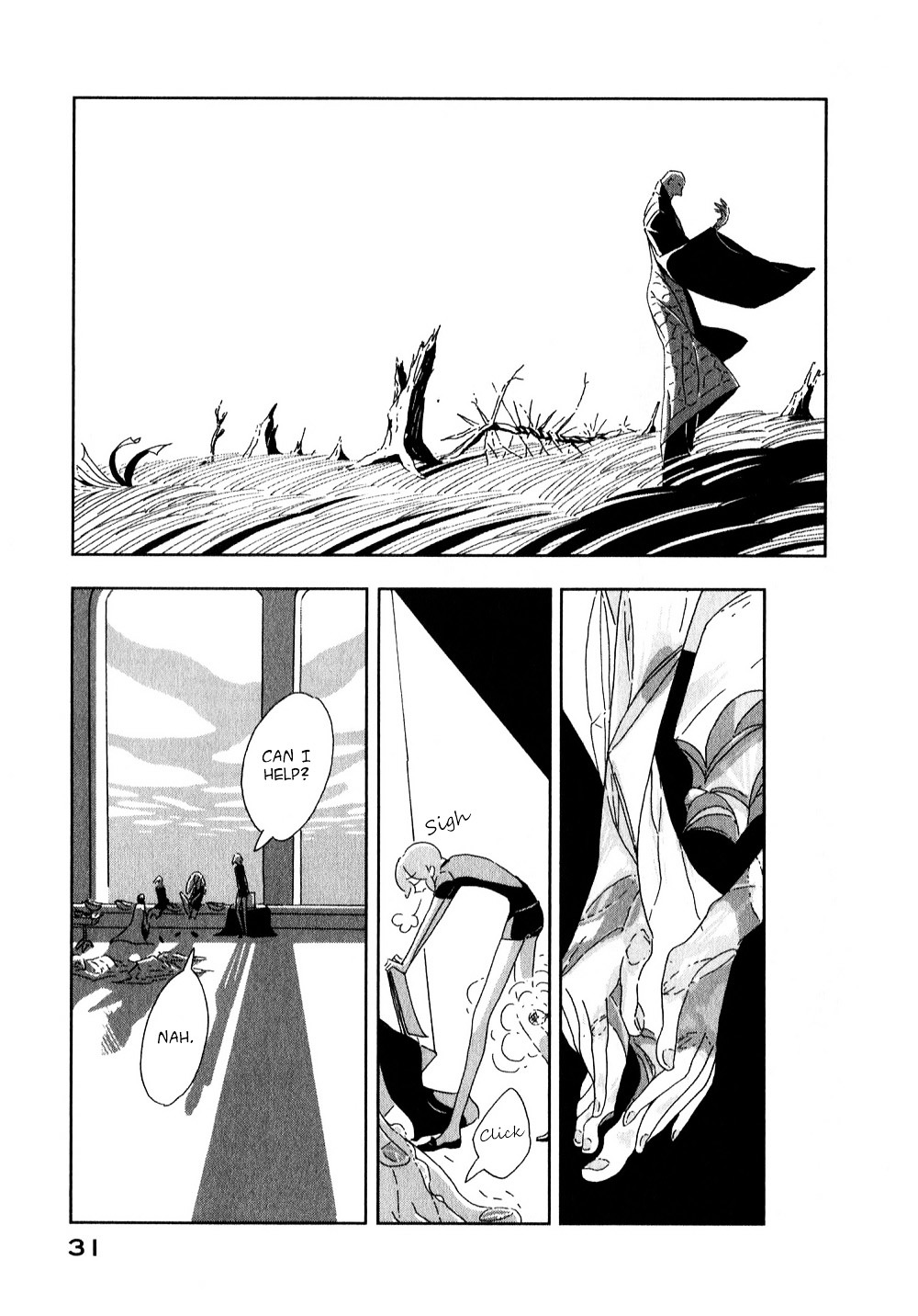 Houseki no Kuni Chapter 1 page 33 - Chapter 1 : Phosphophyllite (original version of translation)