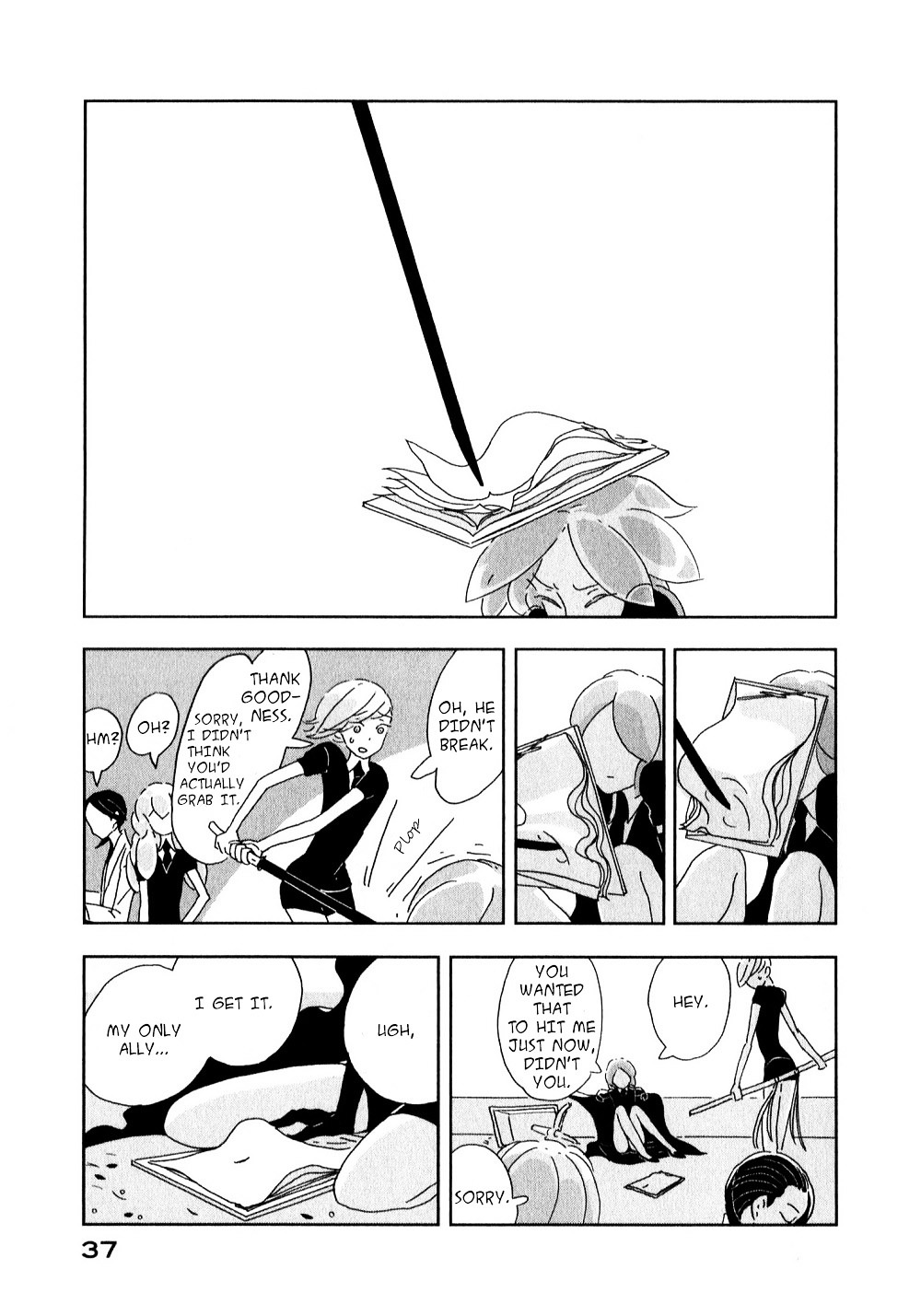 Houseki no Kuni Chapter 1 page 39 - Chapter 1 : Phosphophyllite (original version of translation)
