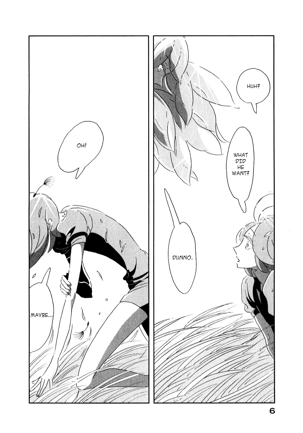 Houseki no Kuni Chapter 1 page 8 - Chapter 1 : Phosphophyllite (original version of translation)