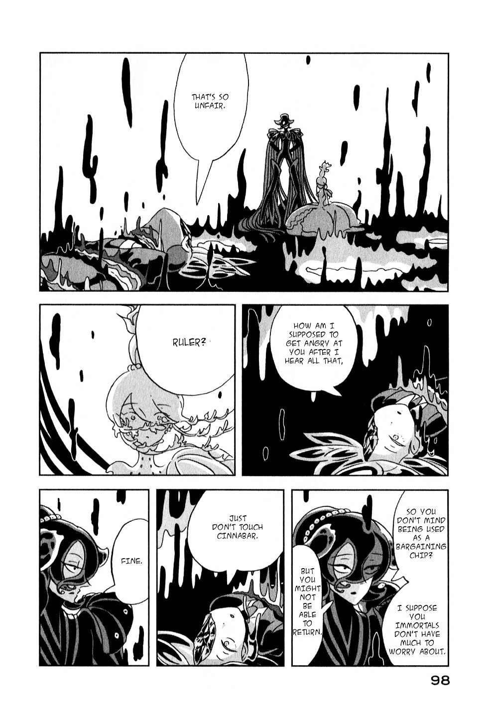 Houseki no Kuni Chapter 10 page 18 - Chapter 10 : Return (original version of translation)