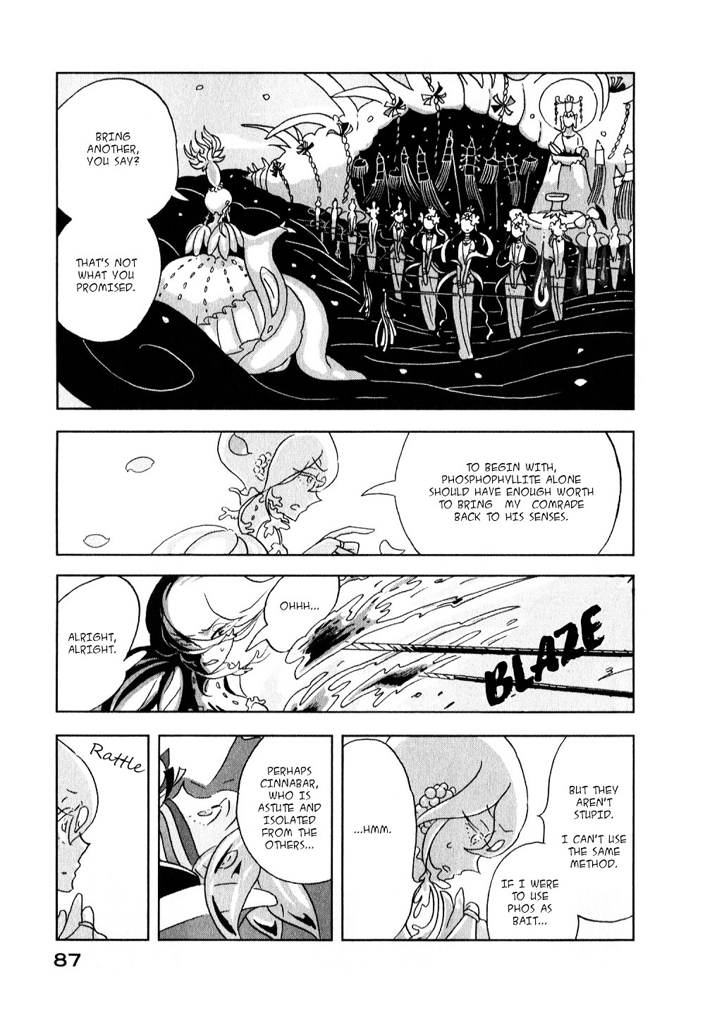 Houseki no Kuni Chapter 10 page 7 - Chapter 10 : Return (original version of translation)