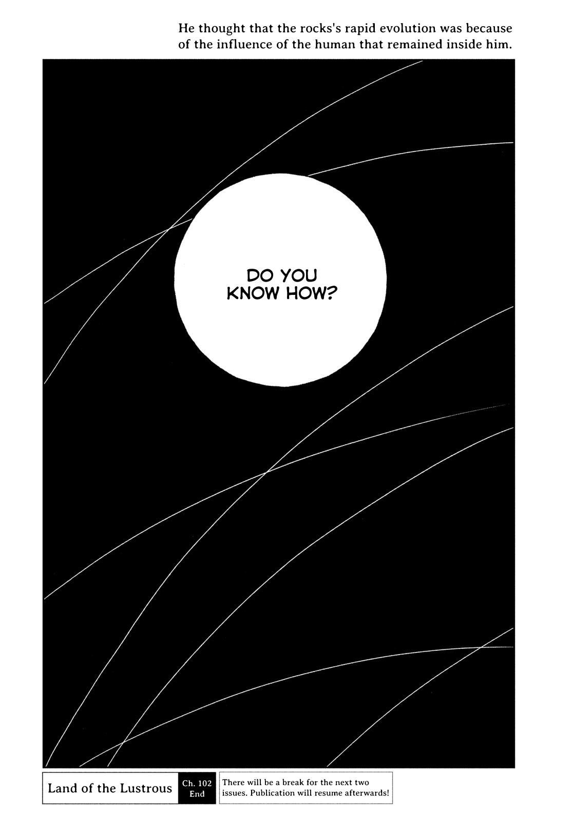 Houseki no Kuni Chapter 102 page 18 - Chapter 102: Brother