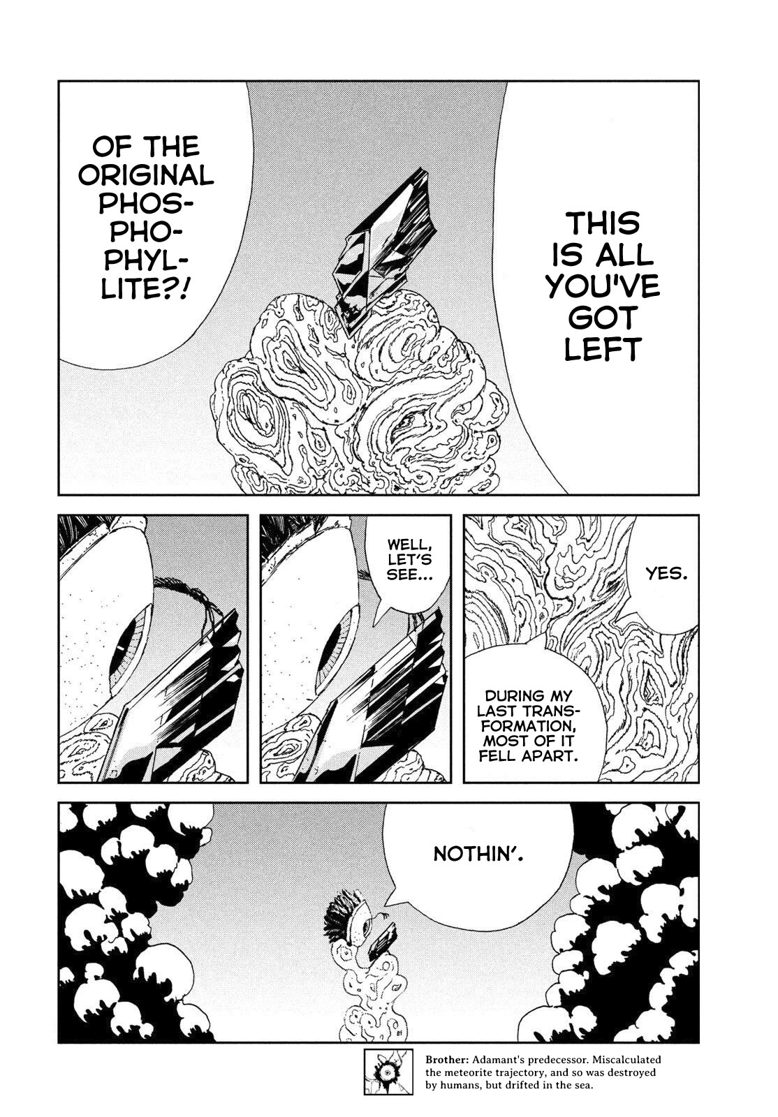 Houseki no Kuni Chapter 103 page 4 - Chapter 103: Innocence