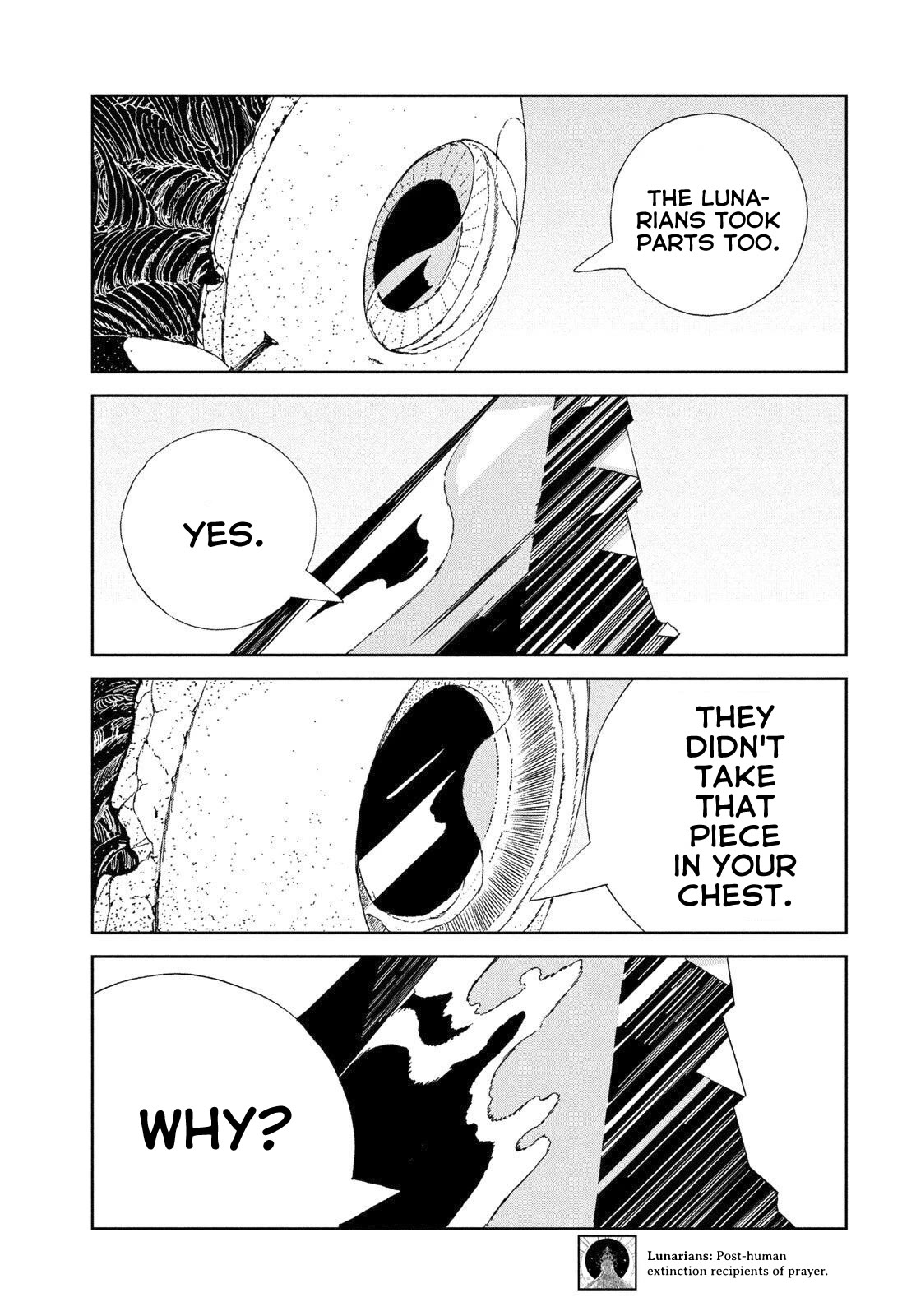 Houseki no Kuni Chapter 103 page 7 - Chapter 103: Innocence