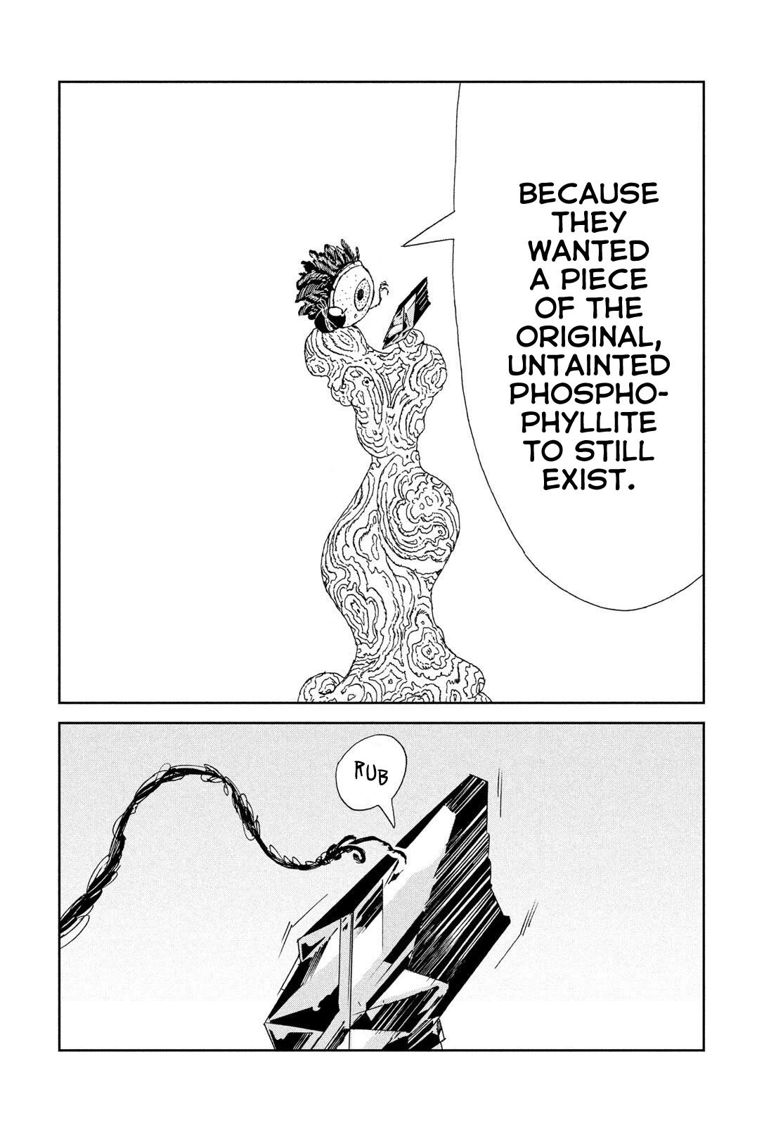 Houseki no Kuni Chapter 103 page 8 - Chapter 103: Innocence