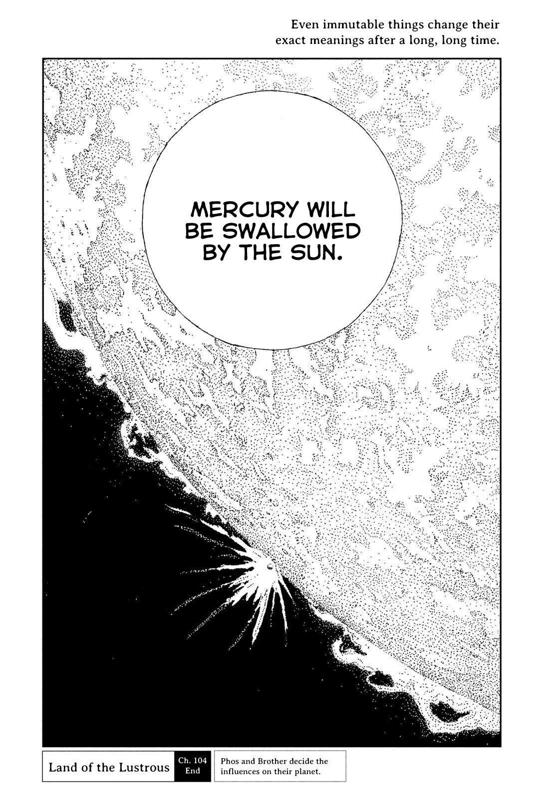 Houseki no Kuni Chapter 104 page 18 - Chapter 104: Paradise