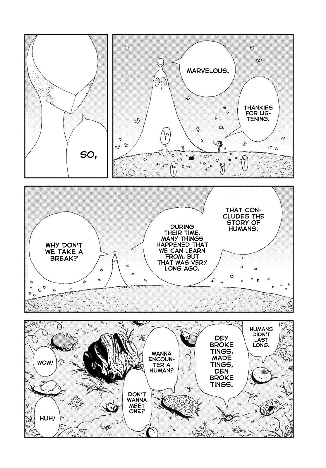 Houseki no Kuni Chapter 104 page 4 - Chapter 104: Paradise