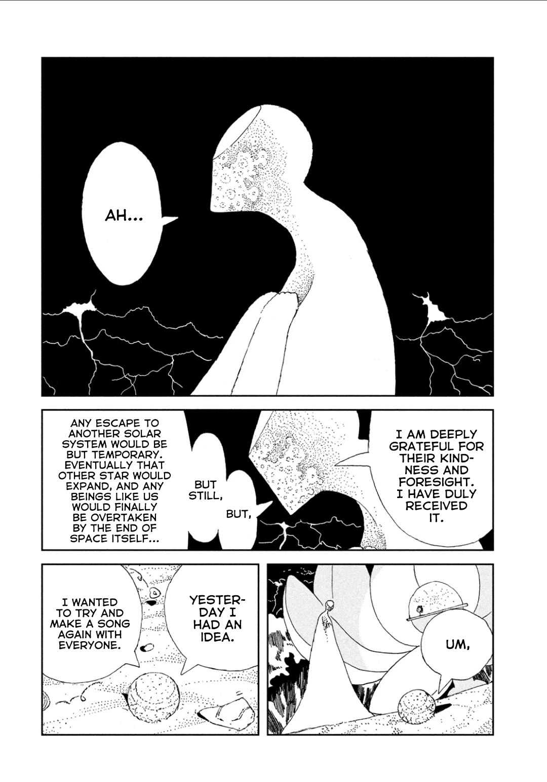 Houseki no Kuni Chapter 105 page 12 - Chapter 105: Sun