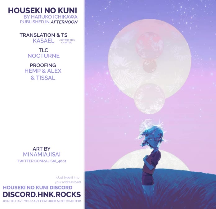 Houseki no Kuni Chapter 105 page 21 - Chapter 105: Sun