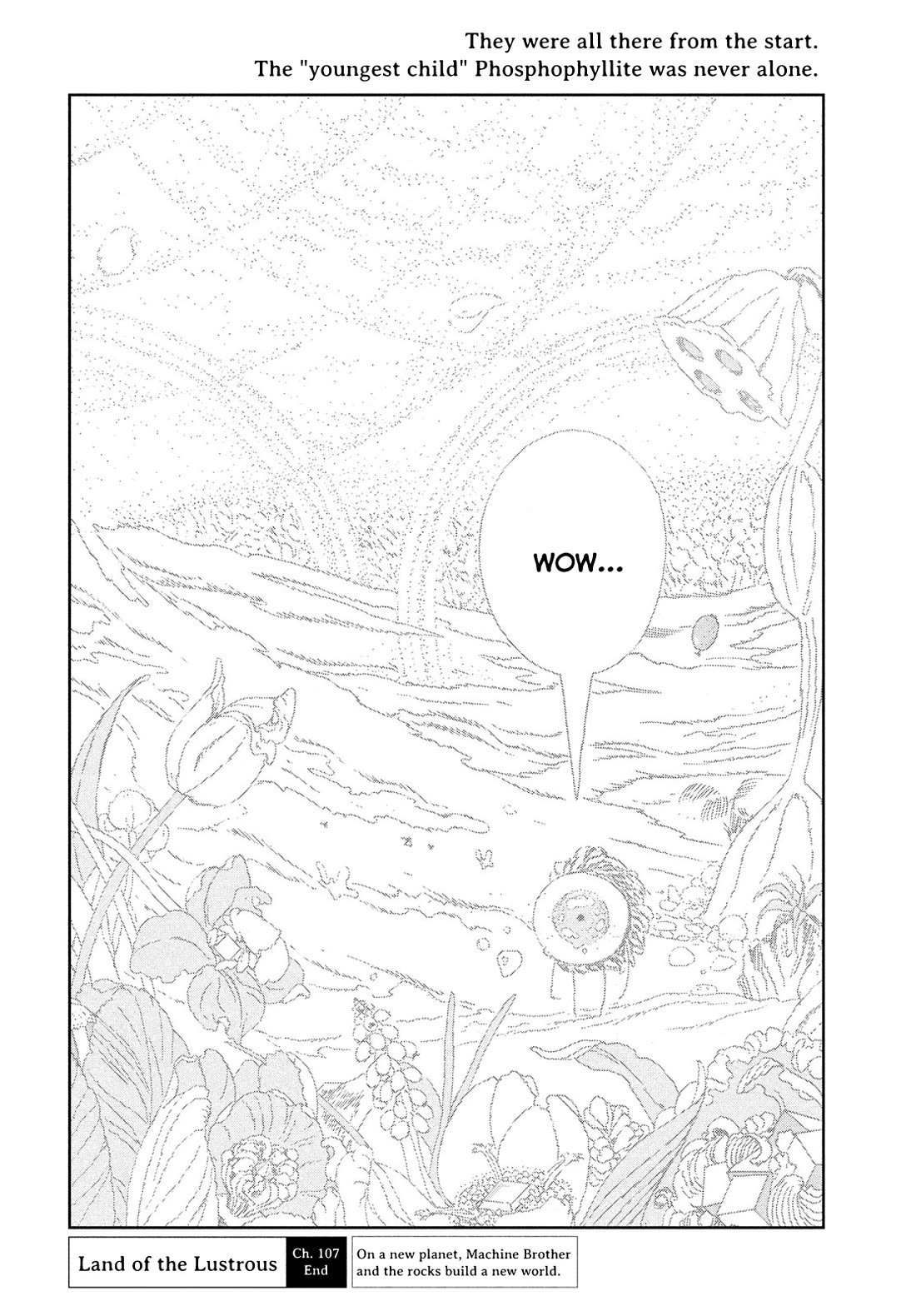 Houseki no Kuni Chapter 107 page 20 - Chapter 107: At the End