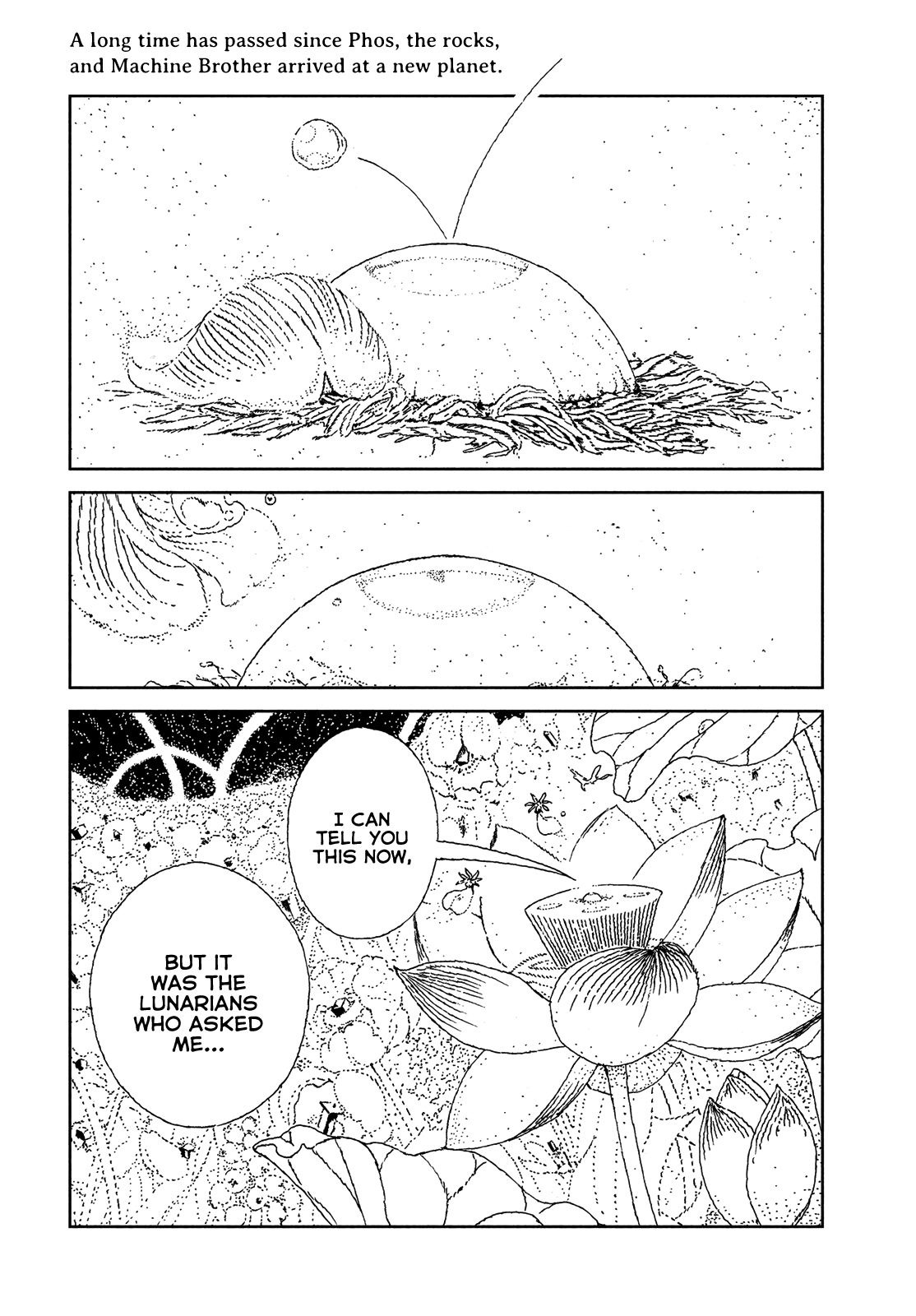 Houseki no Kuni Chapter 108 page 3 - Chapter 108: Land of the Lustrous [END]