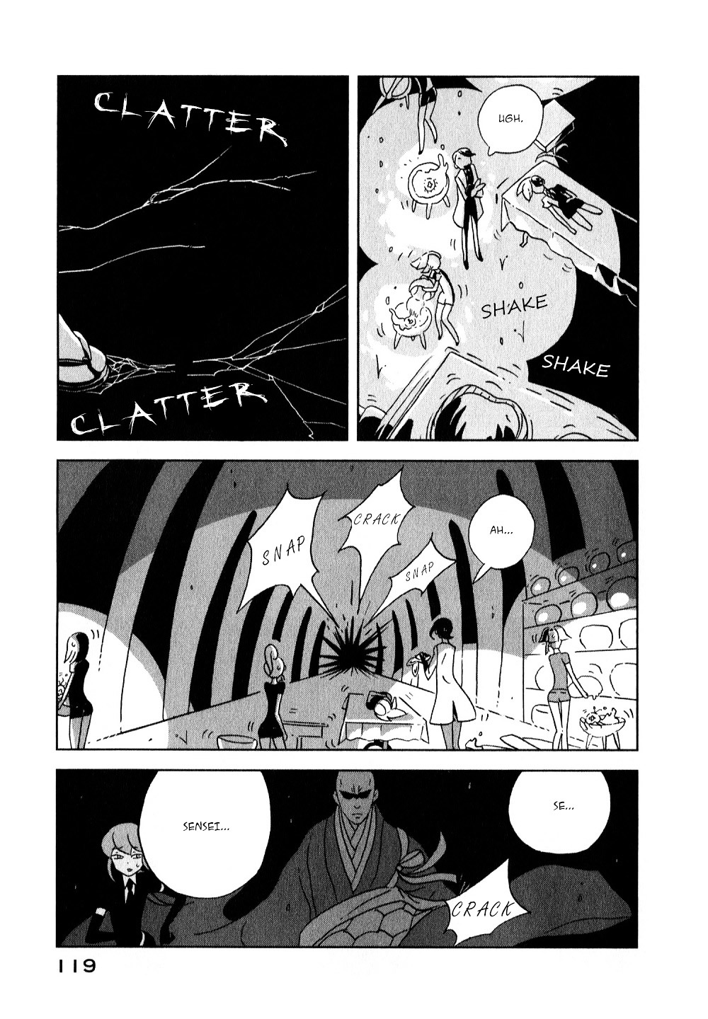 Houseki no Kuni Chapter 11 page 11 - Chapter 11 : New legs (original version of translation)