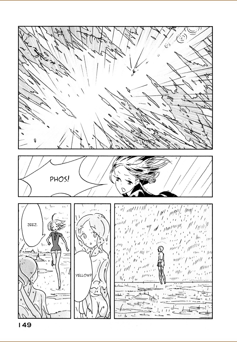 Houseki no Kuni Chapter 12 page 11 - Chapter 12 : Yellow Diamond (original version of translation)