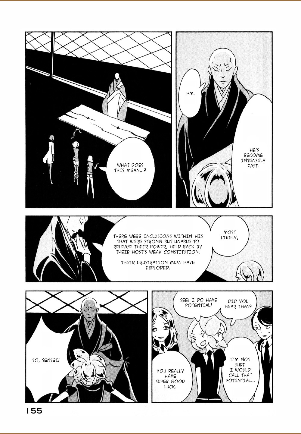 Houseki no Kuni Chapter 12 page 17 - Chapter 12 : Yellow Diamond (original version of translation)