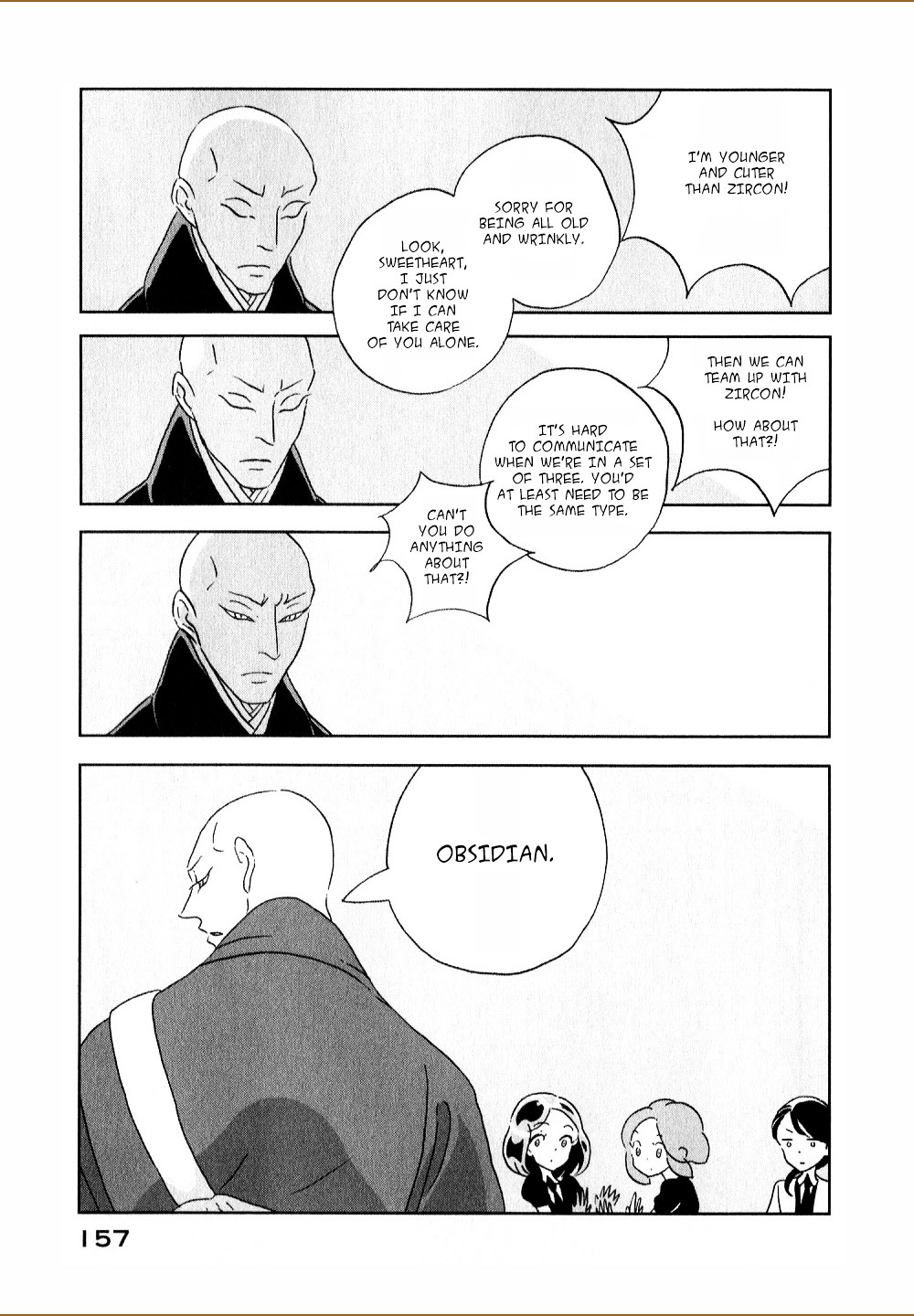 Houseki no Kuni Chapter 12 page 19 - Chapter 12 : Yellow Diamond (original version of translation)