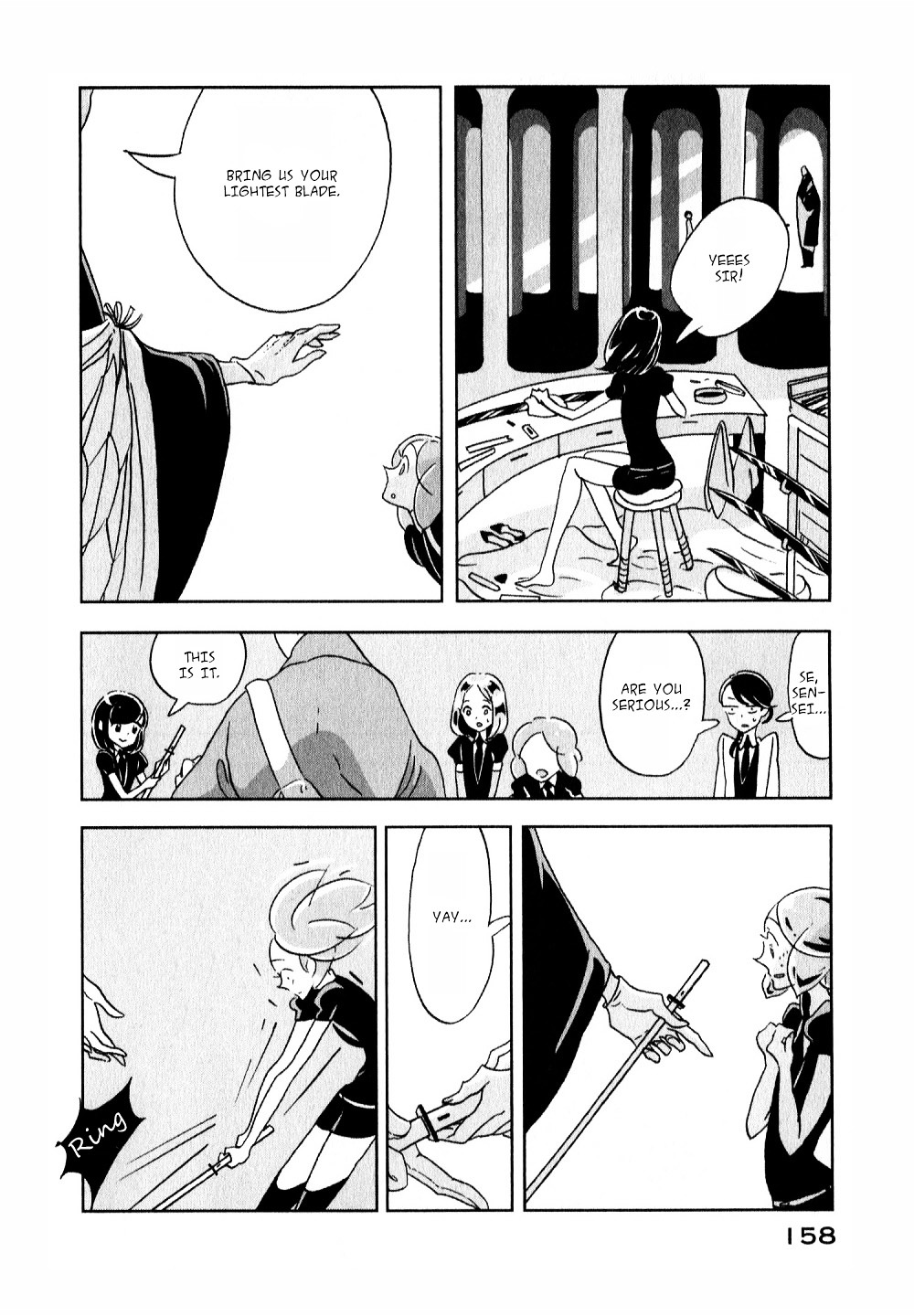 Houseki no Kuni Chapter 12 page 20 - Chapter 12 : Yellow Diamond (original version of translation)