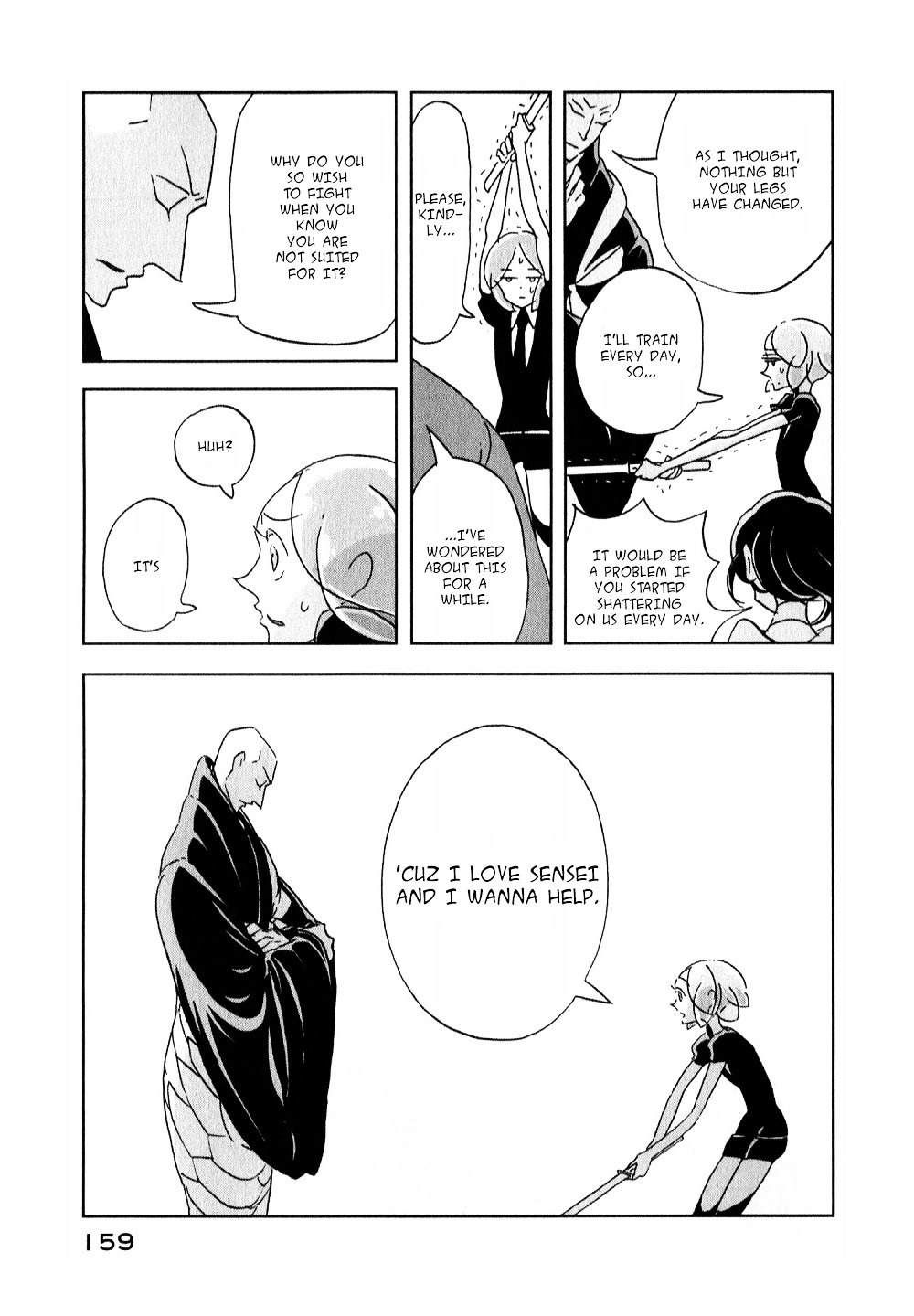 Houseki no Kuni Chapter 12 page 21 - Chapter 12 : Yellow Diamond (original version of translation)