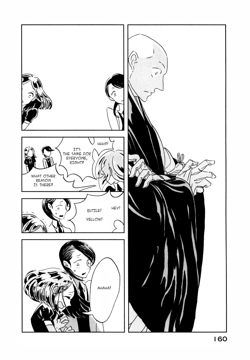 Houseki no Kuni Chapter 12 page 22 - Chapter 12 : Yellow Diamond (original version of translation)