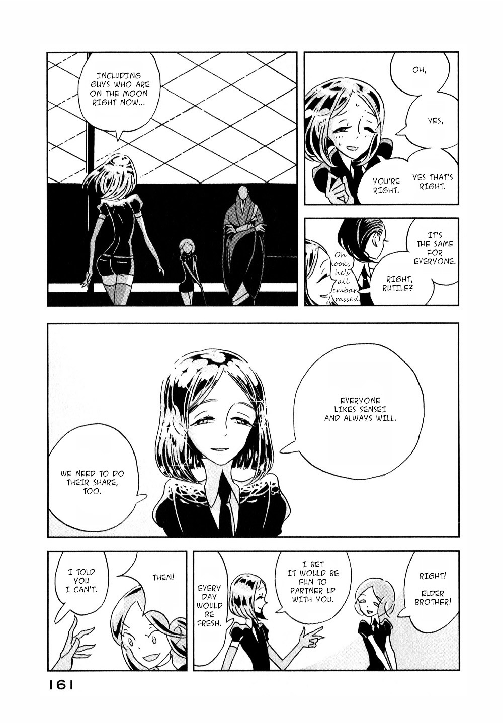 Houseki no Kuni Chapter 12 page 23 - Chapter 12 : Yellow Diamond (original version of translation)