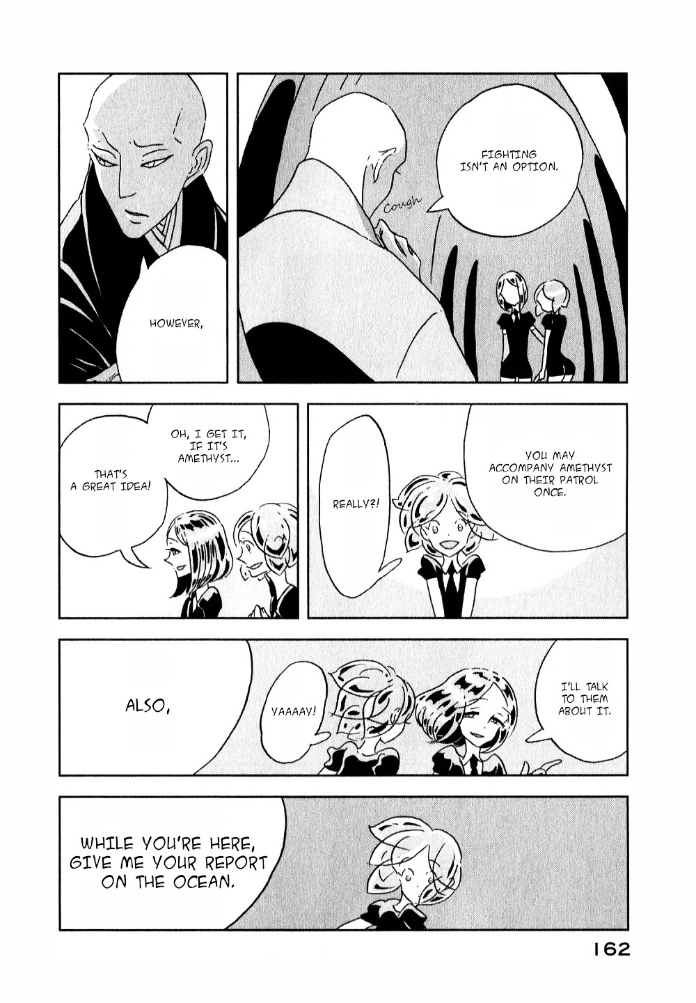 Houseki no Kuni Chapter 12 page 24 - Chapter 12 : Yellow Diamond (original version of translation)