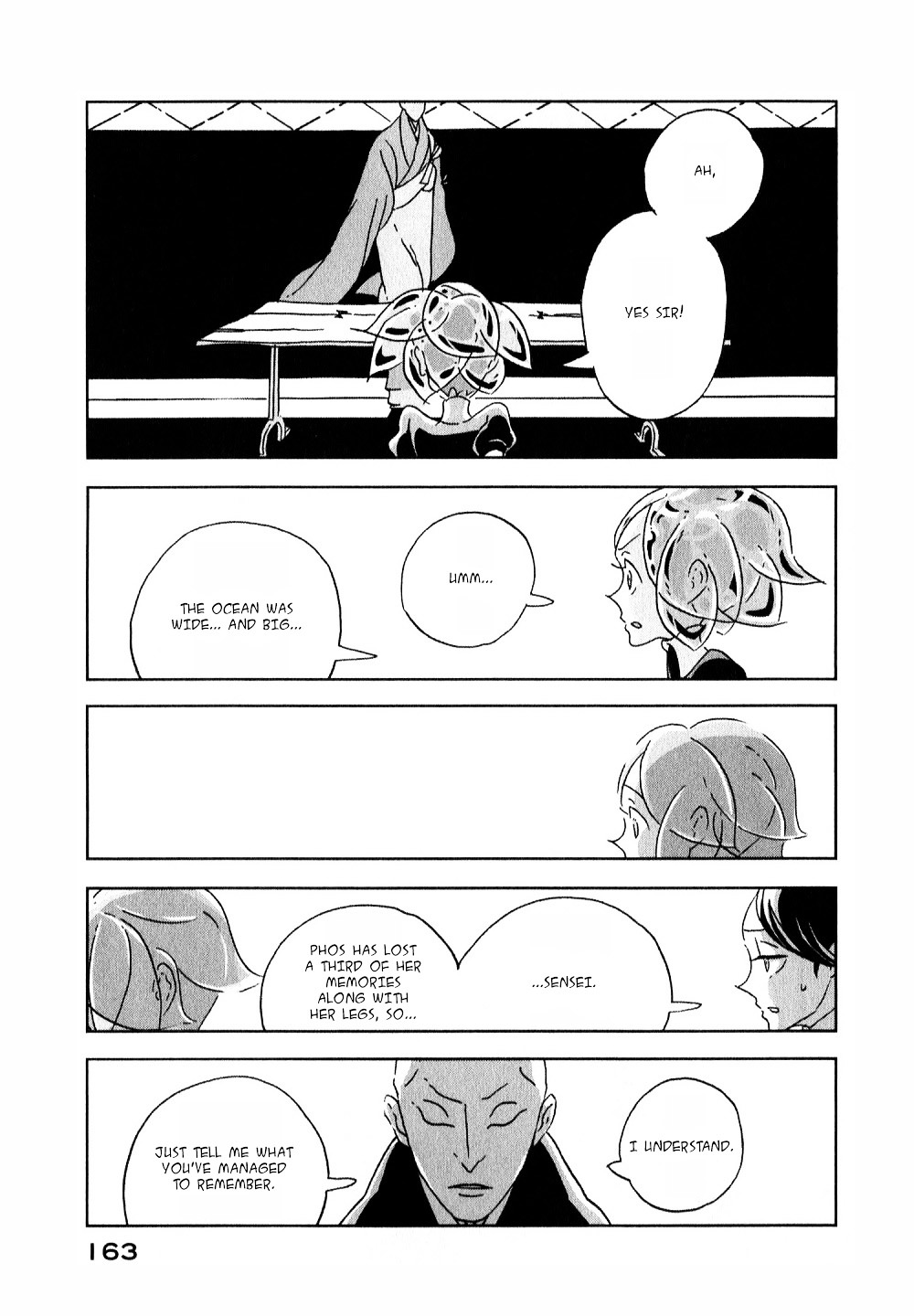 Houseki no Kuni Chapter 12 page 25 - Chapter 12 : Yellow Diamond (original version of translation)