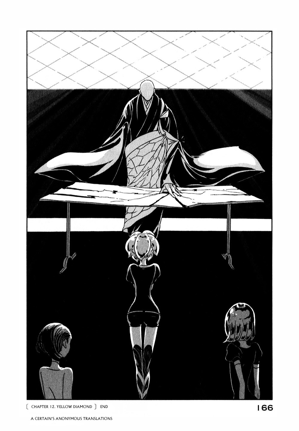 Houseki no Kuni Chapter 12 page 28 - Chapter 12 : Yellow Diamond (original version of translation)