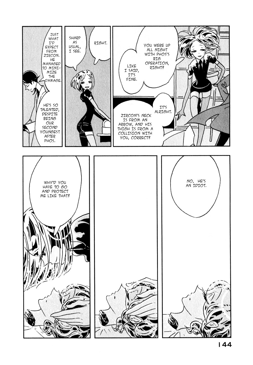 Houseki no Kuni Chapter 12 page 6 - Chapter 12 : Yellow Diamond (original version of translation)
