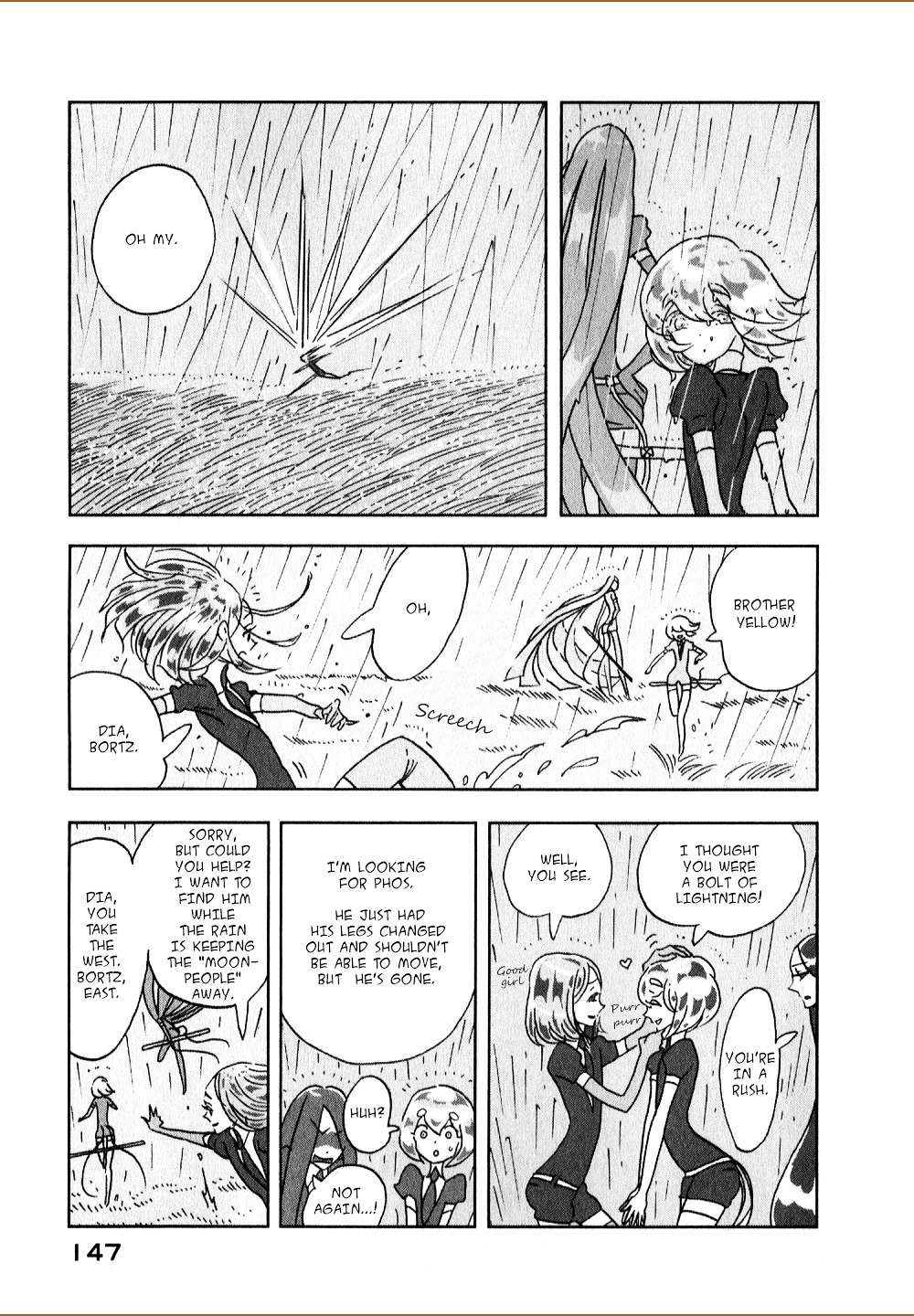 Houseki no Kuni Chapter 12 page 9 - Chapter 12 : Yellow Diamond (original version of translation)