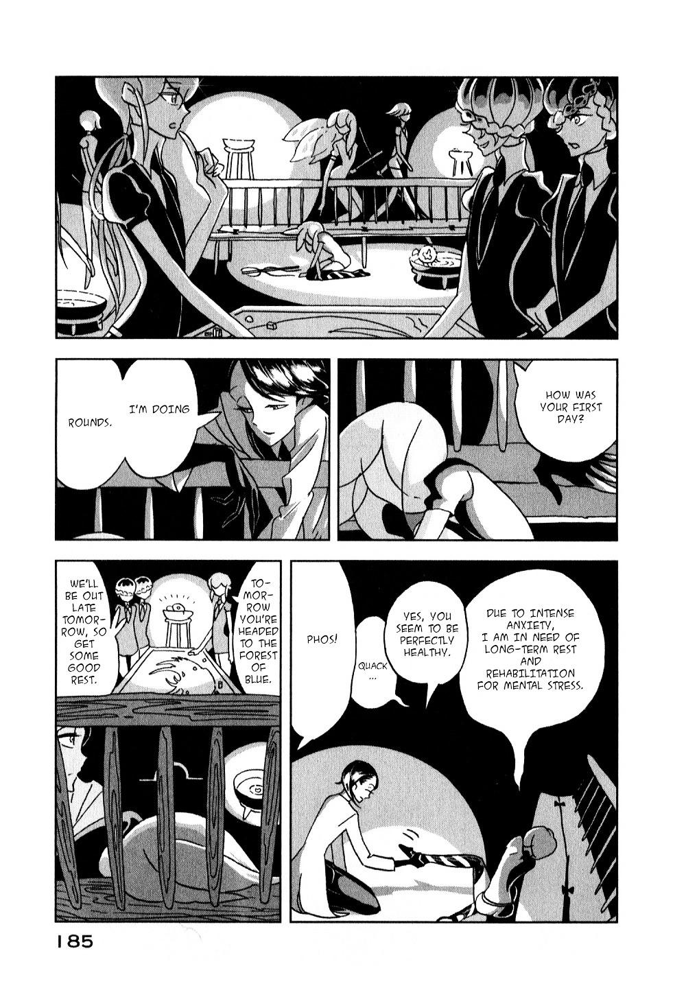 Houseki no Kuni Chapter 13 page 19 - Chapter 13 : Twin crystal (original version of translation)