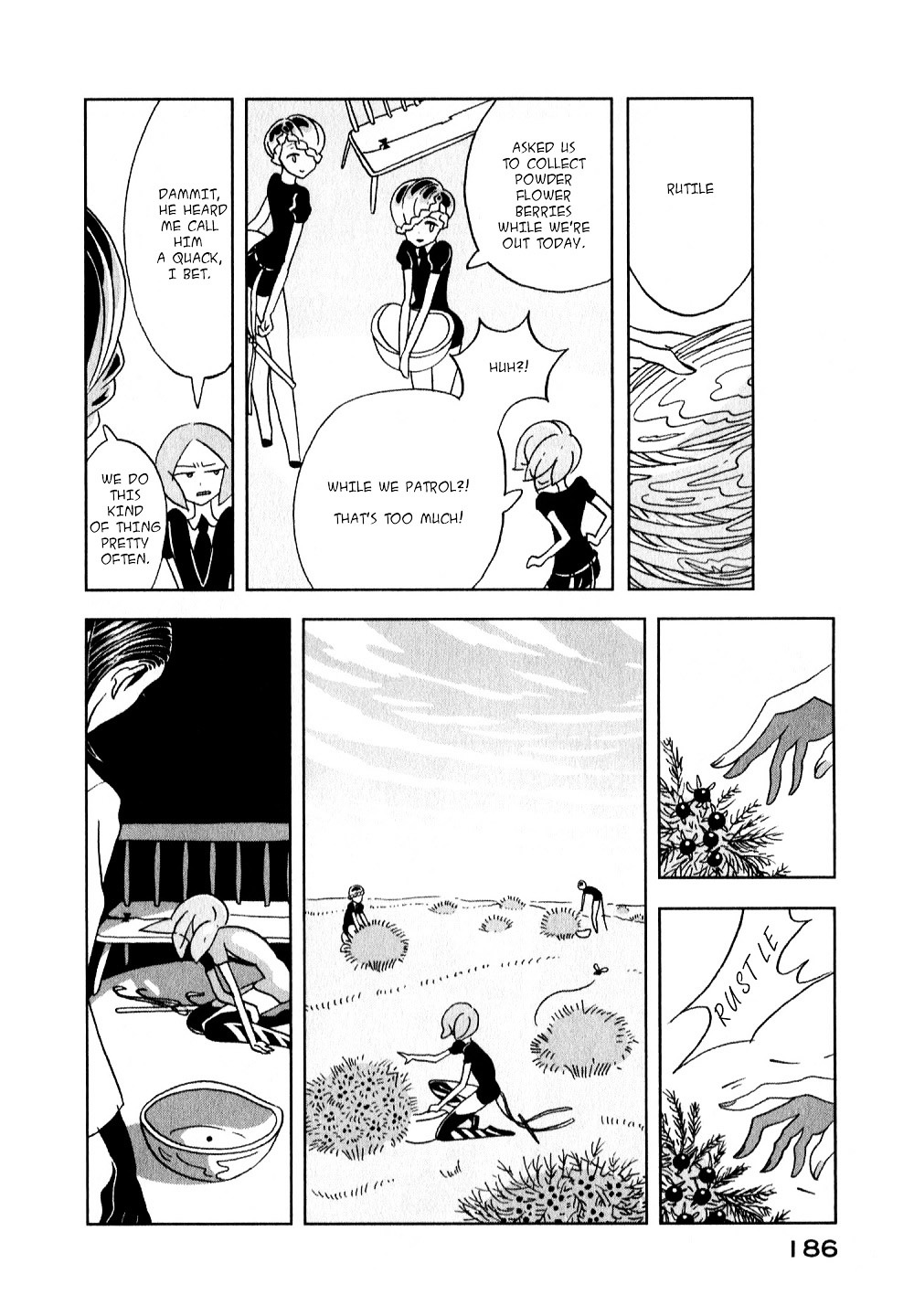 Houseki no Kuni Chapter 13 page 20 - Chapter 13 : Twin crystal (original version of translation)