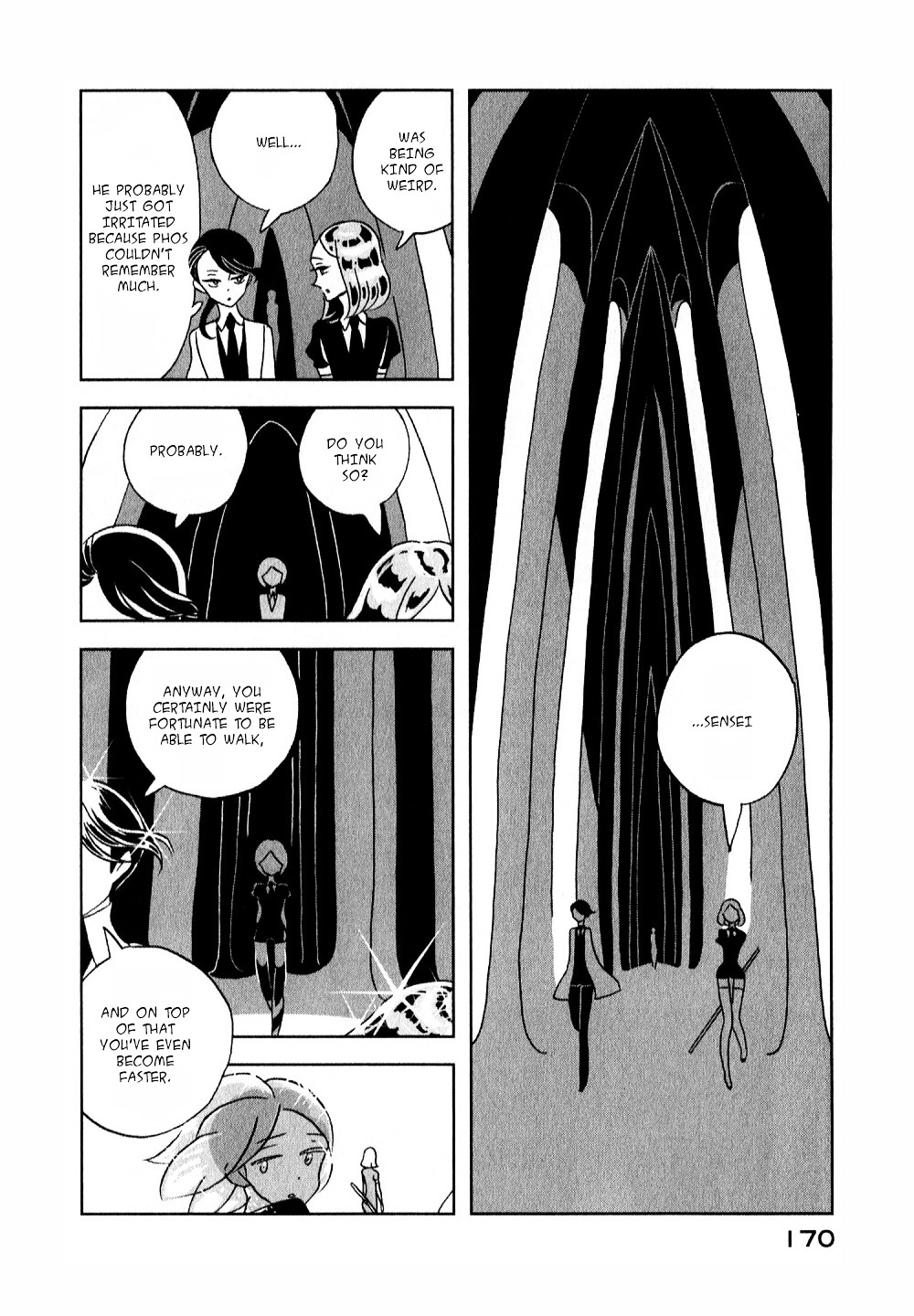 Houseki no Kuni Chapter 13 page 4 - Chapter 13 : Twin crystal (original version of translation)
