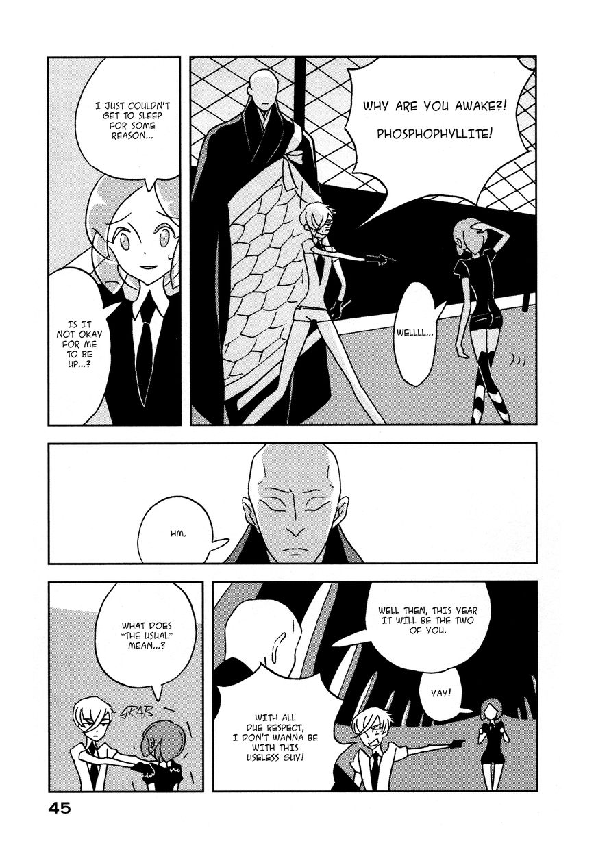 Houseki no Kuni Chapter 15 page 15 - Chapter 15 : Hibernation (original version of translation)