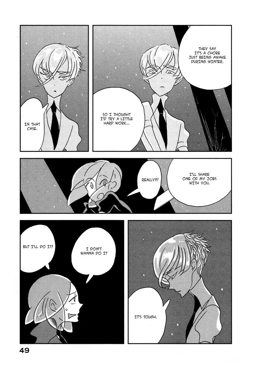 Houseki no Kuni Chapter 15 page 19 - Chapter 15 : Hibernation (original version of translation)