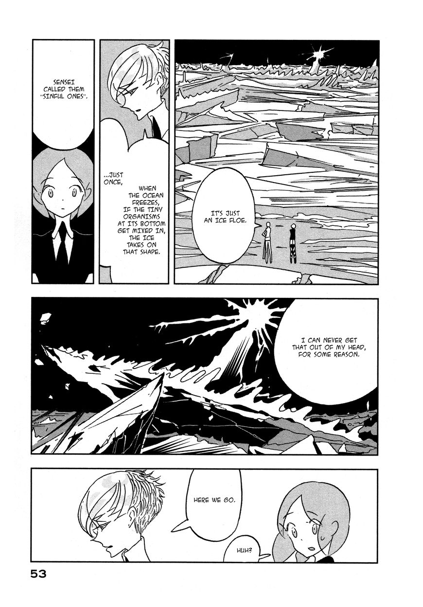 Houseki no Kuni Chapter 15 page 23 - Chapter 15 : Hibernation (original version of translation)