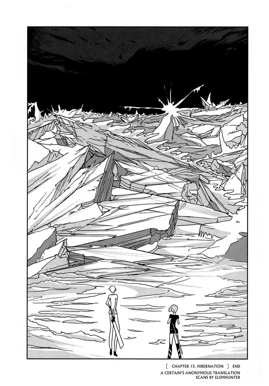 Houseki no Kuni Chapter 15 page 24 - Chapter 15 : Hibernation (original version of translation)