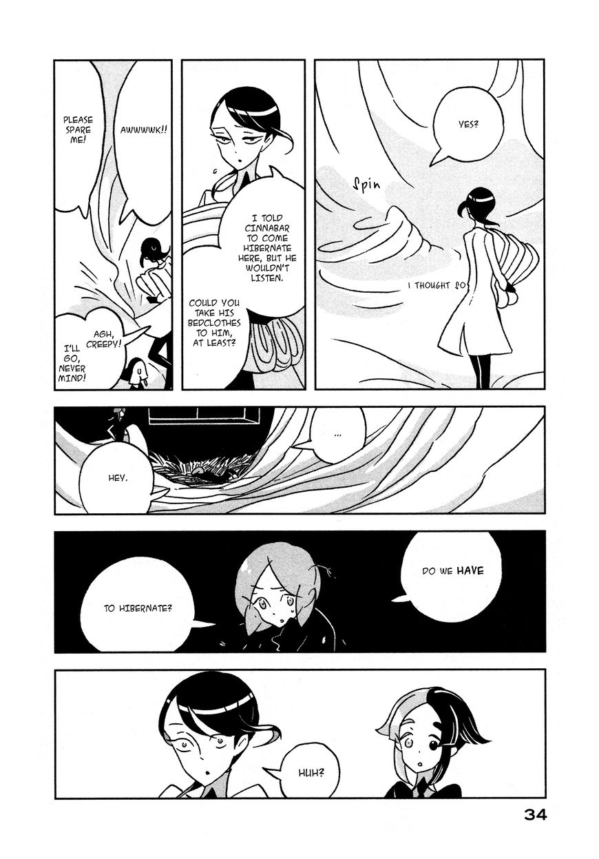 Houseki no Kuni Chapter 15 page 4 - Chapter 15 : Hibernation (original version of translation)