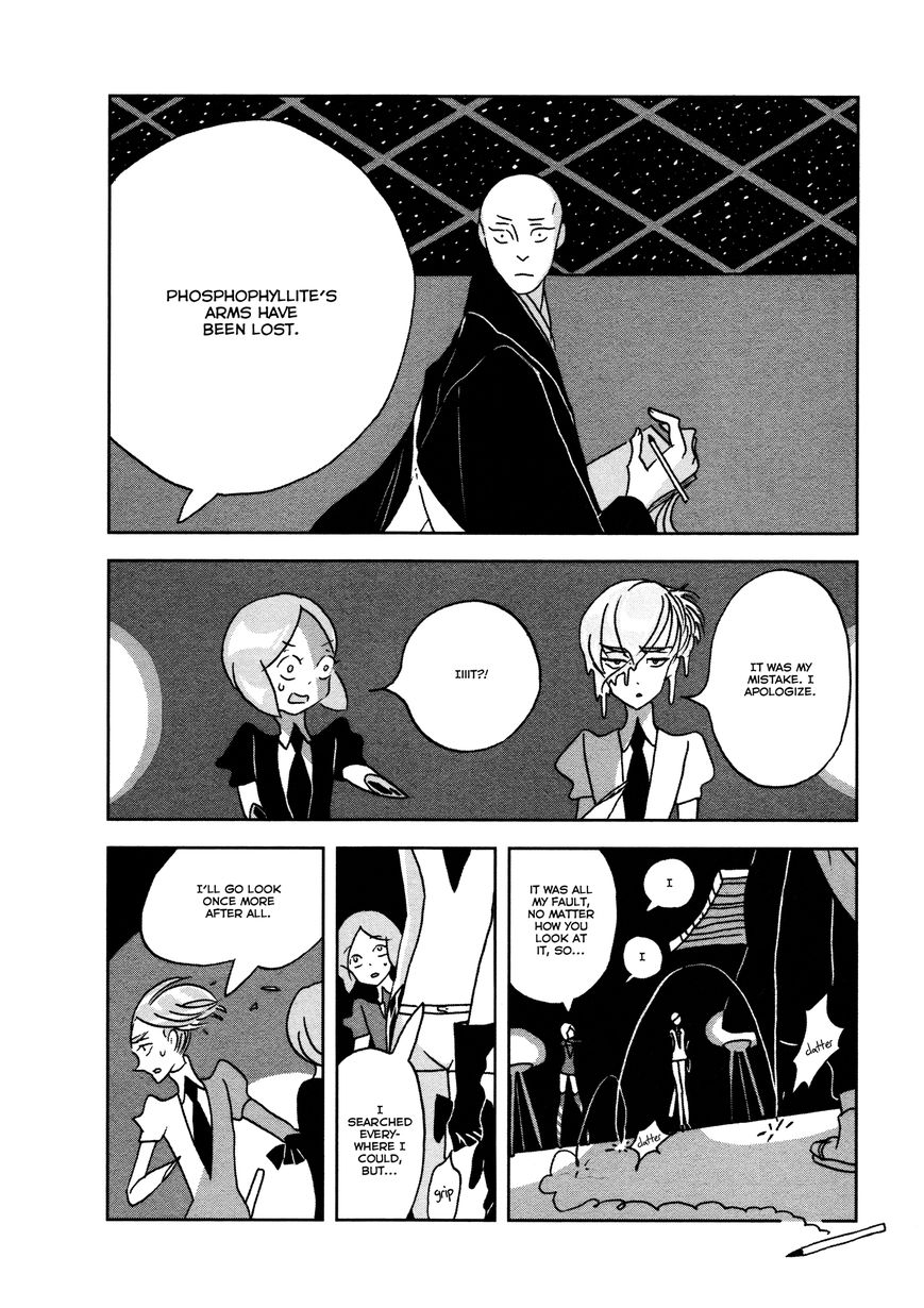 Houseki no Kuni Chapter 17 page 8 - Chapter 17 : Beach of Beginnings