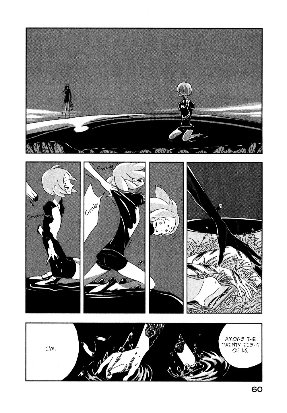 Houseki no Kuni Chapter 2 page 22 - Chapter 2 : Cinnabar (original version of translation)