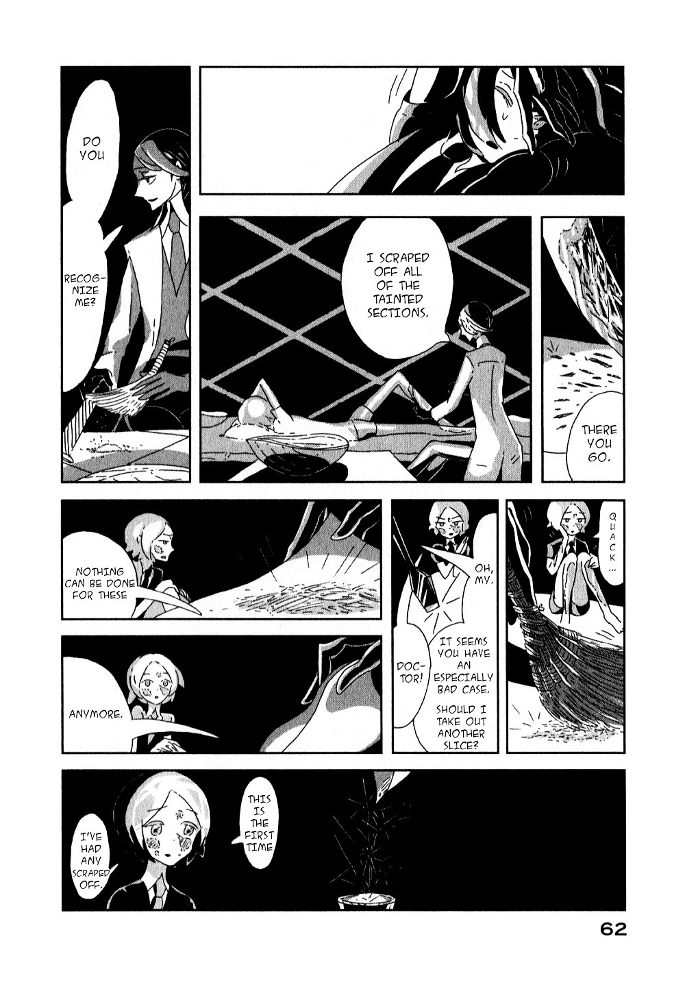 Houseki no Kuni Chapter 2 page 24 - Chapter 2 : Cinnabar (original version of translation)