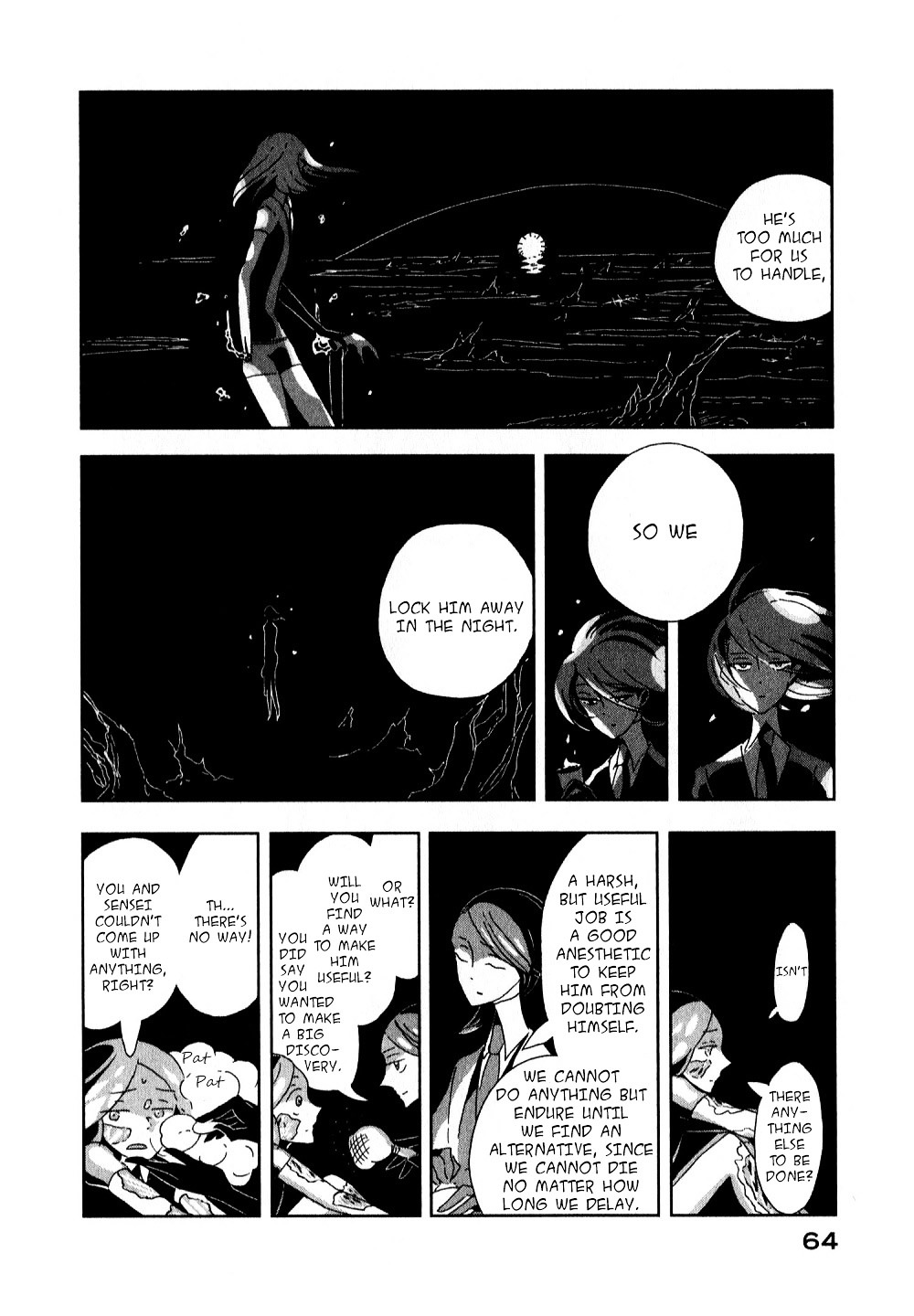 Houseki no Kuni Chapter 2 page 26 - Chapter 2 : Cinnabar (original version of translation)