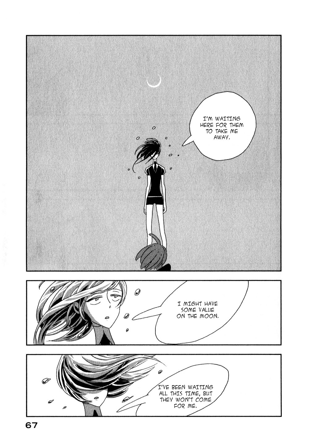Houseki no Kuni Chapter 2 page 29 - Chapter 2 : Cinnabar (original version of translation)