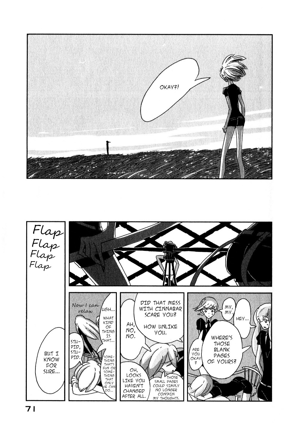 Houseki no Kuni Chapter 2 page 33 - Chapter 2 : Cinnabar (original version of translation)